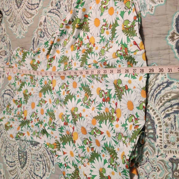 Yoshi Garden Strappy Mini Dress from Blackmilk Super Mario Collection - Picture 4 of 6